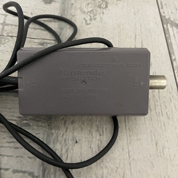 (Lot of 2) Nintendo NES RF Switch Adapter NES-003 Official OEM - Picture 3 of 5